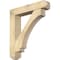 Ekena Millwork Imperial Craftsman Rough Sawn Bracket w/ Offset Brace, Douglas Fir, 8"W x 40"D x 44"H BKT0806X40X44IMP04RDF - alternate 1